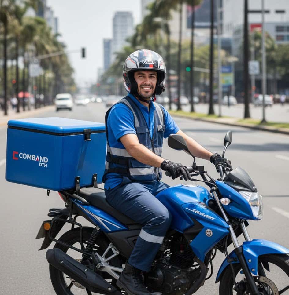 Especialista en Reparto y Logística en Motocicleta